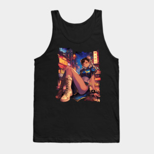 chun li Tank Top