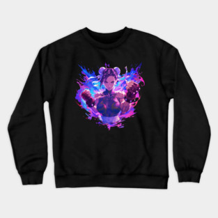 chun li Crewneck Sweatshirt