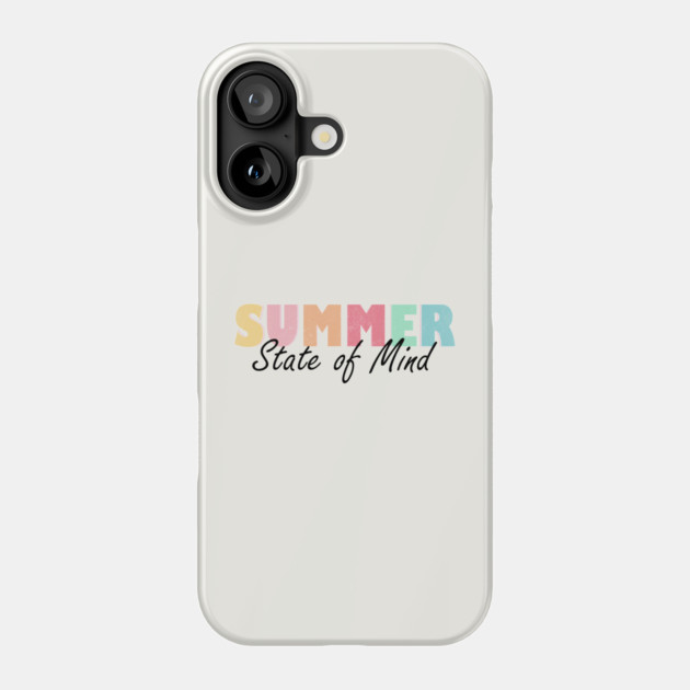 Summer State Of Mind Retro Phone Case by The WYLD Tribe