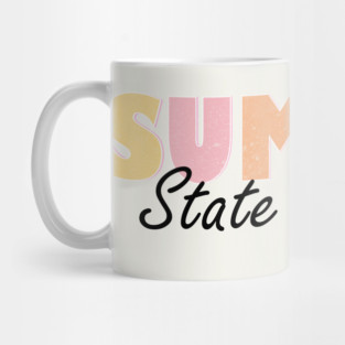 Summer State Of Mind Retro Mug