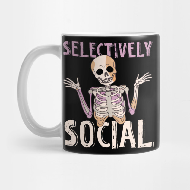 Selectively Social Skeleton by The WYLD Tribe