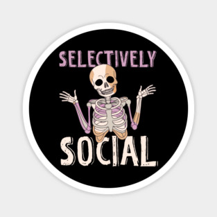 Selectively Social Skeleton Magnet
