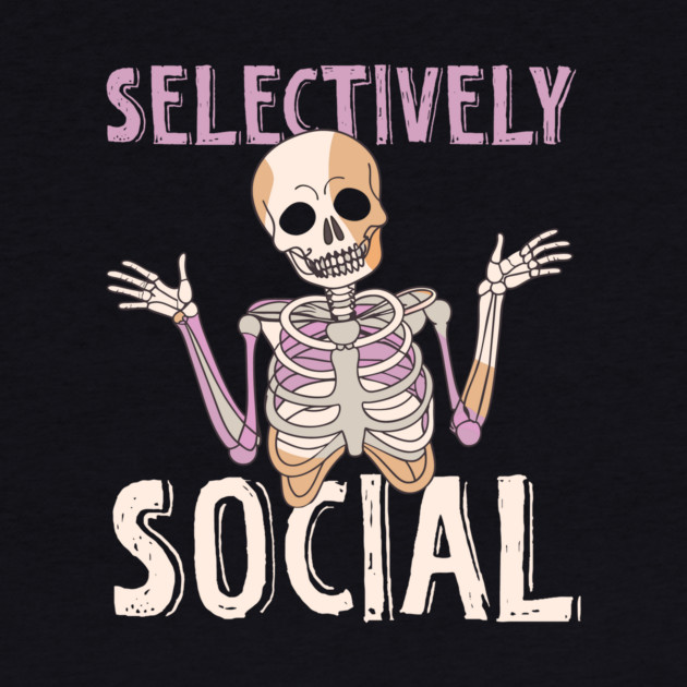 Selectively Social Skeleton by The WYLD Tribe