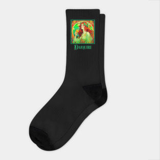 Art Nouveau Daiquiri Socks