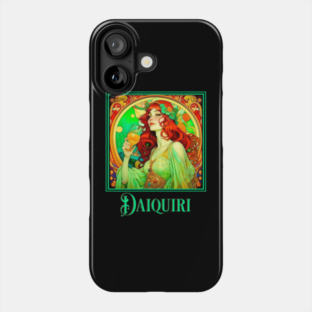 Art Nouveau Daiquiri Phone Case by HolidayBug
