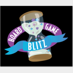 Board Game Blitz Logo Posters and Art