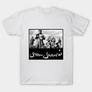 Seven Samurai Vintage Retro T-Shirt