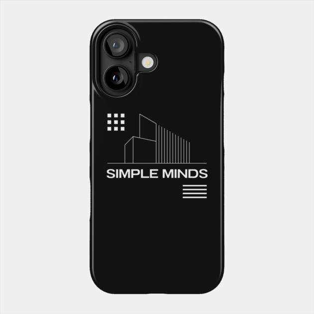 Simple Minds Phone Case by Timeless Chaos