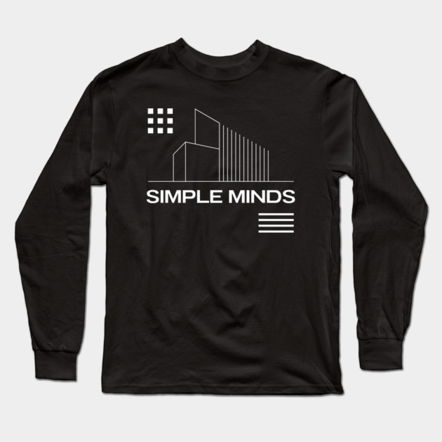 Simple Minds Long Sleeve T-Shirt by Timeless Chaos