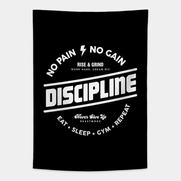 DISCIPLINE Tapestry by artslaves
