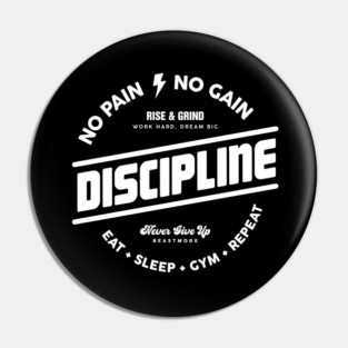 DISCIPLINE Pin