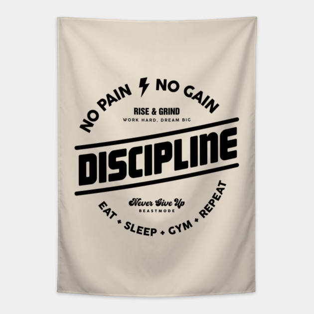 DISCIPLINE Tapestry by artslaves