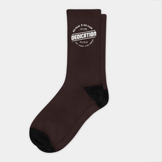 Dedication Socks by artslaves