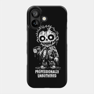 PROFESSIONALLY UNBOTHERED Phone Case