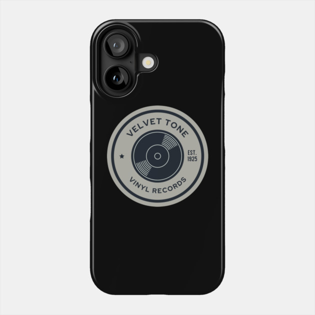 Velvet Tone Records Phone Case by Timeless Chaos