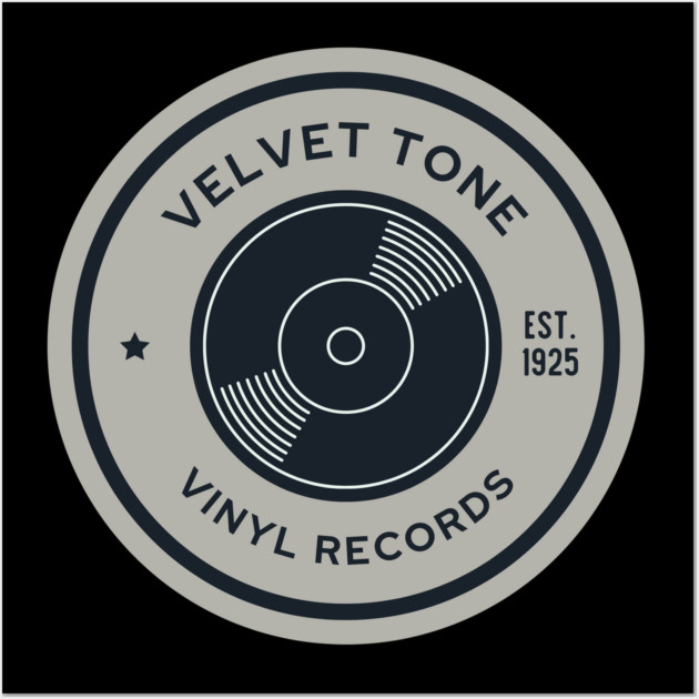 Velvet Tone Records Wall Art by Timeless Chaos