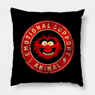 Emotional Support Animal, Muppets Pillow