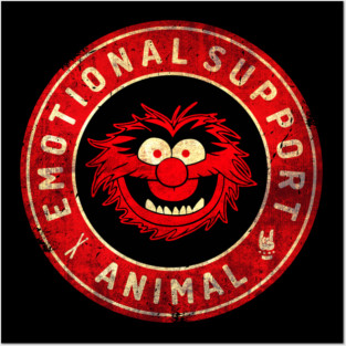 Emotional Support Animal, Muppets Posters and Art
