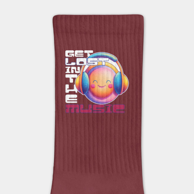 get lost in the music by DIGITAL MERCH CREATIONS