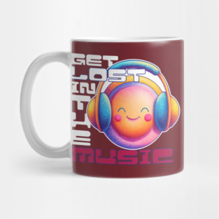 get lost in the music Mug