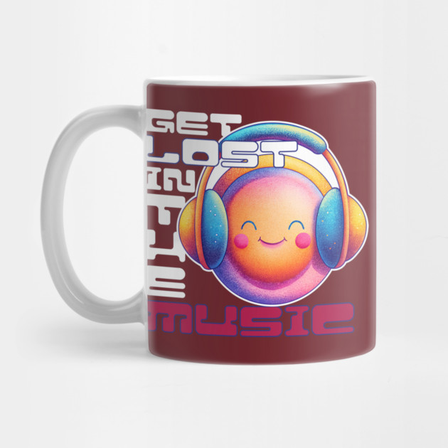get lost in the music by DIGITAL MERCH CREATIONS