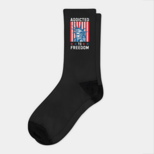 Addicted to Freedom Socks