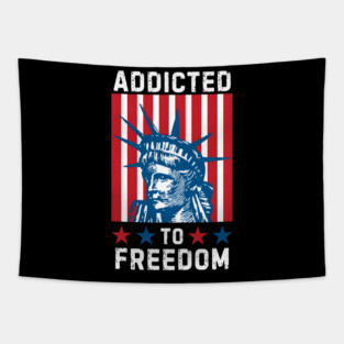 Addicted to Freedom Tapestry