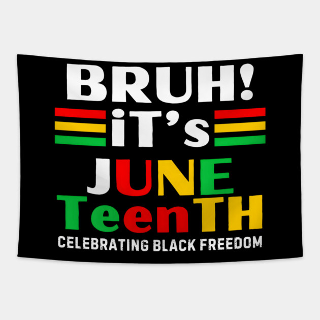 Juneteenth Freedom Celebration Tapestry by MakerMind8.2