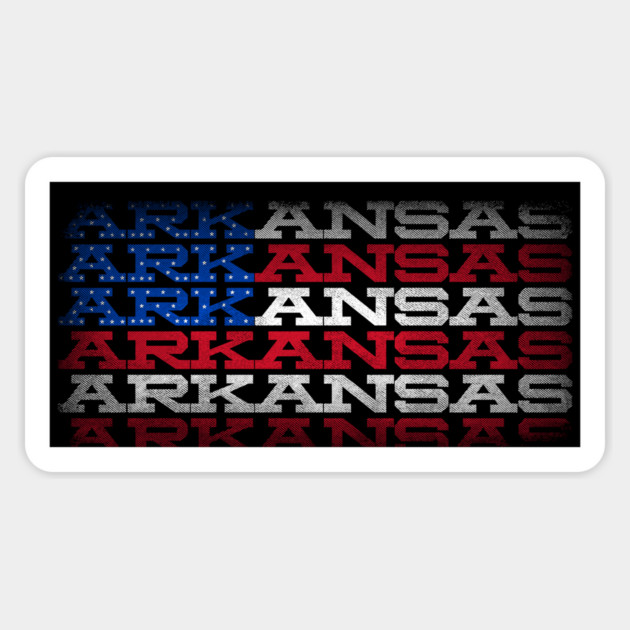 Arkansas USA Magnet by rt-shirts
