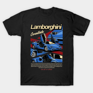 Nostalgic Lamborghini Countach T-Shirt