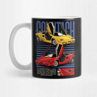 Lamborghini Supercar Countach Mug