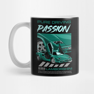 Lamborghini Countach Passion Mug