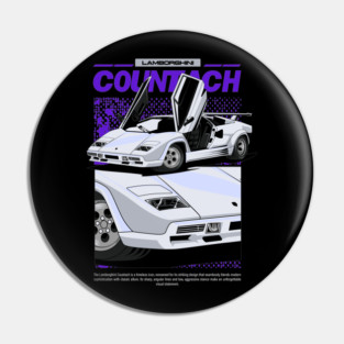 Lamborghini Countach Pin