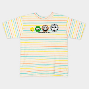Evolution of Hex Kids T-Shirt