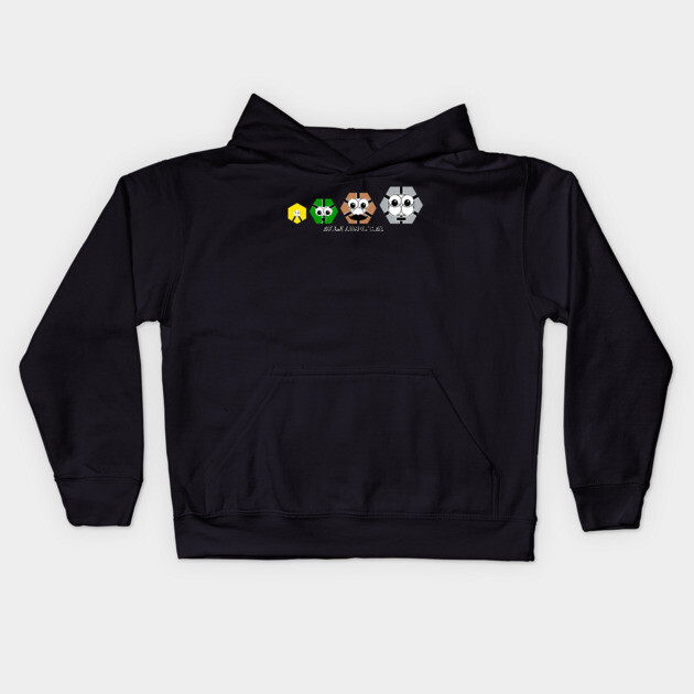 Evolution of Hex Kids Hoodie by Board Game Blitz