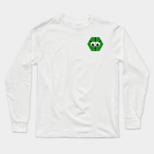 Hexy (18xx.games mascot) Long Sleeve T-Shirt