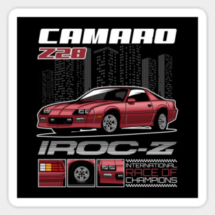 1985 Chevy Camaro IROC-Z Z28 Sticker