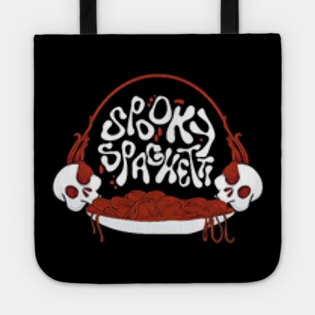 Spooky Spaghetti Tote by Jim and Them
