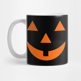 Jack O Lantern Halloween Pumpkin Face Mask Smiley Mug