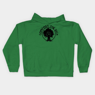 Compost the Rich - Climate Change Kids Hoodie