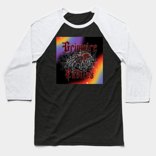 Pride month logo Baseball T-Shirt by GRIMOIRE EXOTICS 