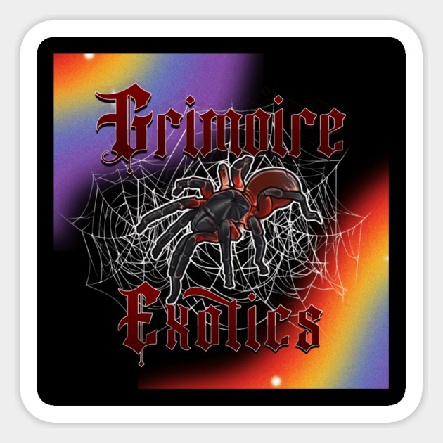 Pride month logo Sticker by GRIMOIRE EXOTICS 