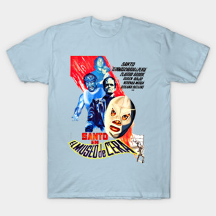 El Santo en El Museo de Cera The Wax Museum 1963 T-Shirt