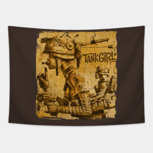 Tank Girl Tapestry