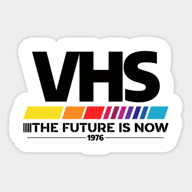 VHS /// The Future is Now Magnet by Shit Post Hero
