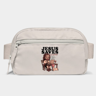 Jesus Saves Everything - Sarcasm Funny Christ Religion Gift Bag