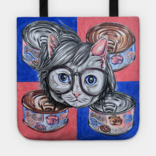 Warhol Cat Tote