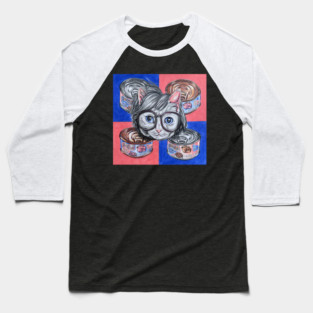 Warhol Cat Baseball T-Shirt