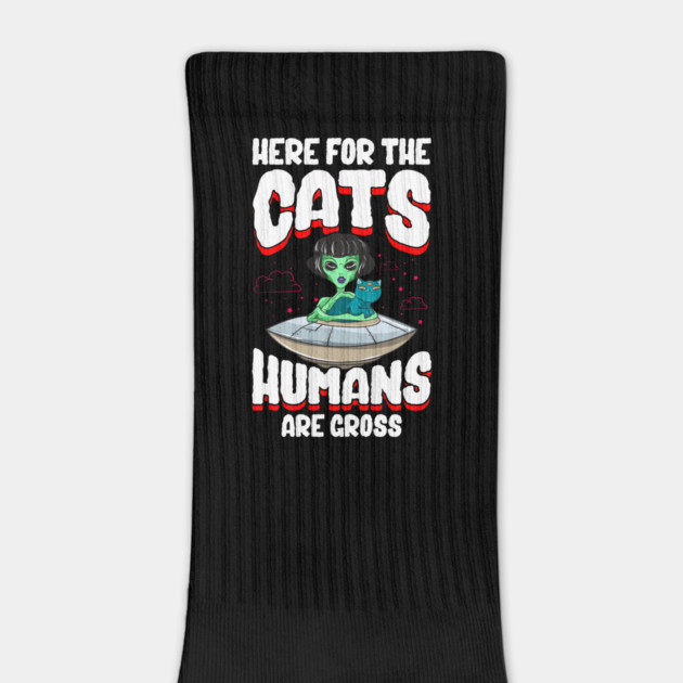 Funny Alien Cat Abductor Halloween Humorous Trick or Treat Gift by creative