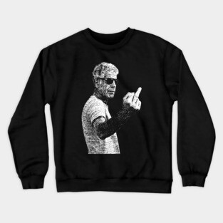 Anthony Bourdain Best Seller Middle Finger Crewneck Sweatshirt